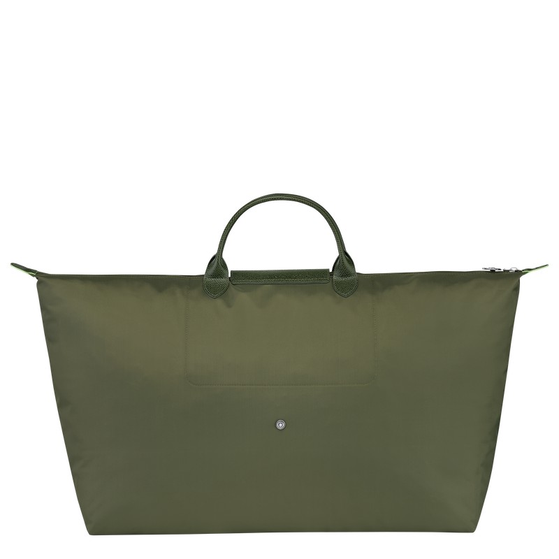 Longchamp Le Pliage Green M Travel Bag Forest | 7301WTMLZ