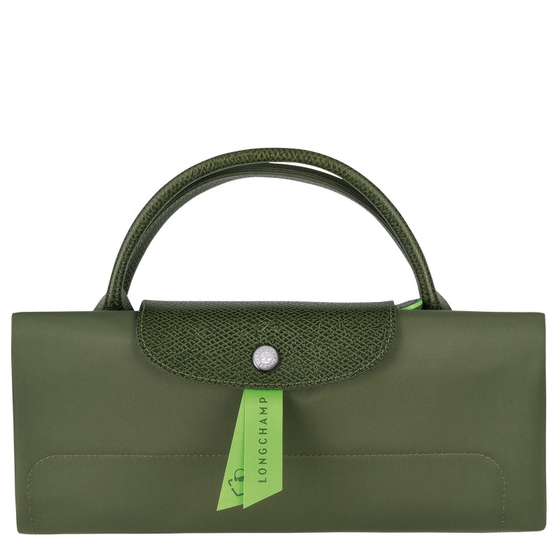 Longchamp Le Pliage Green M Travel Bag Forest | 7301WTMLZ