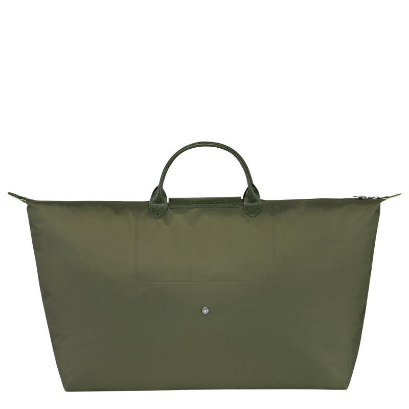 Longchamp Le Pliage Green M Travel Bag Forest | 8162UOVGL