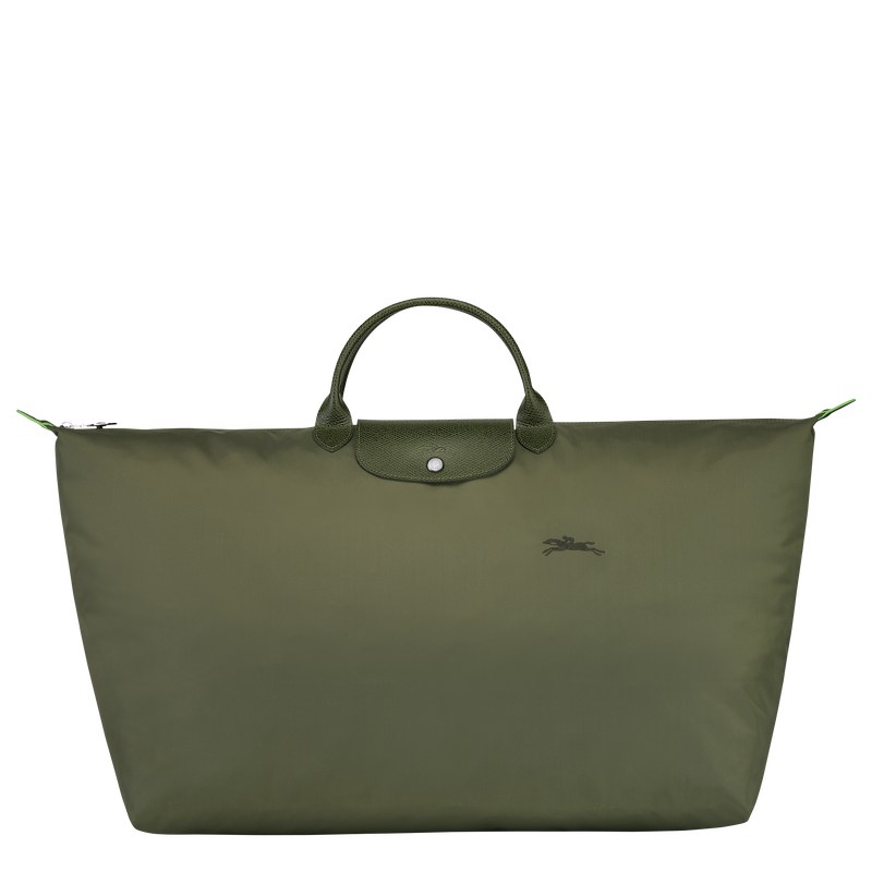 Longchamp Le Pliage Green M Travel Bag Forest | 8162UOVGL