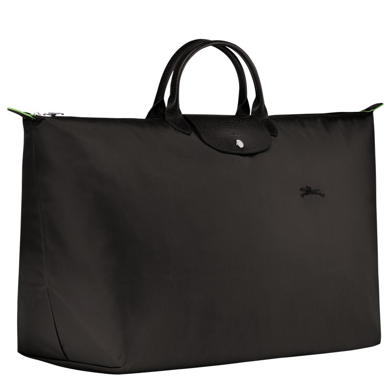 Longchamp Le Pliage Green M Travel Bag Schwarz | 8714MJWEA