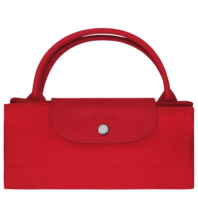 Longchamp Le Pliage Green M Travel Bag Tomato | 9376AZMYJ