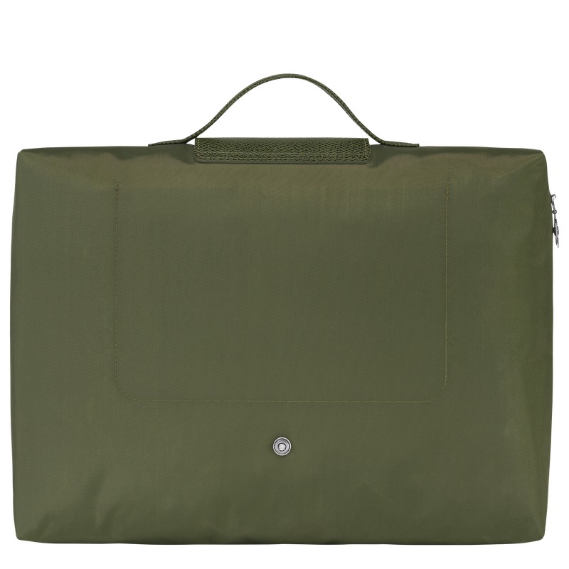 Longchamp Le Pliage Green S Briefcase Forest | 3214GWSRF