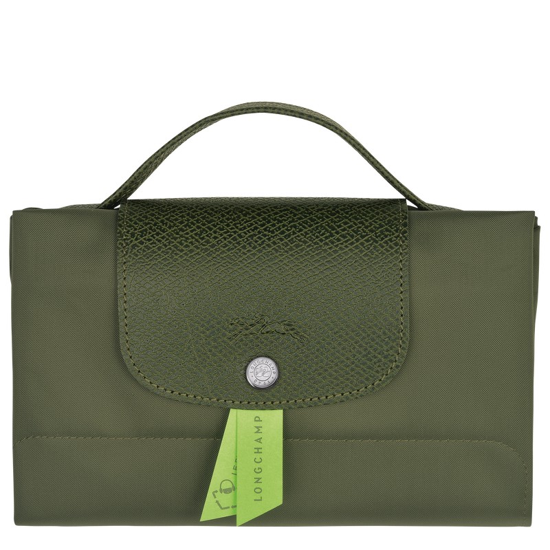 Longchamp Le Pliage Green S Briefcase Forest | 3214GWSRF