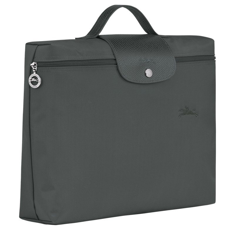 Longchamp Le Pliage Green S Briefcase Graphite | 8364IRBKO