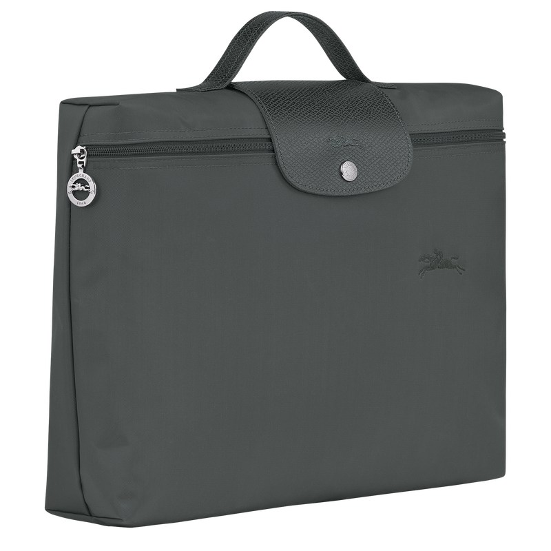 Longchamp Le Pliage Green S Briefcase Graphite | 2938OKIZX