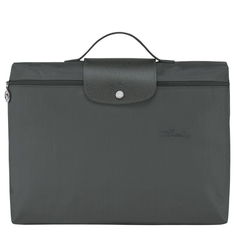 Longchamp Le Pliage Green S Briefcase Graphite | 2938OKIZX