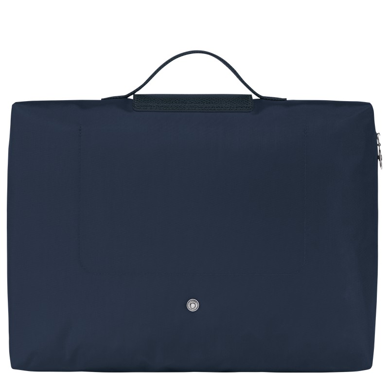 Longchamp Le Pliage Green S Briefcase Navy | 9645ZSRVX