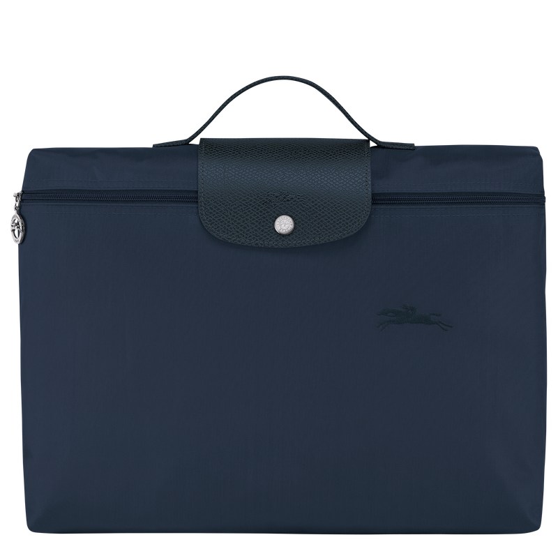 Longchamp Le Pliage Green S Briefcase Navy | 2480BGWRK