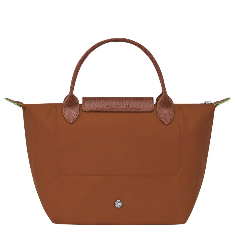 Longchamp Le Pliage Green S Handbag Cognac | 2601NMTGS