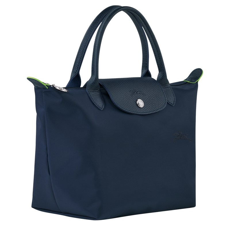 Longchamp Le Pliage Green S Handbag Navy | 0268LGPSX