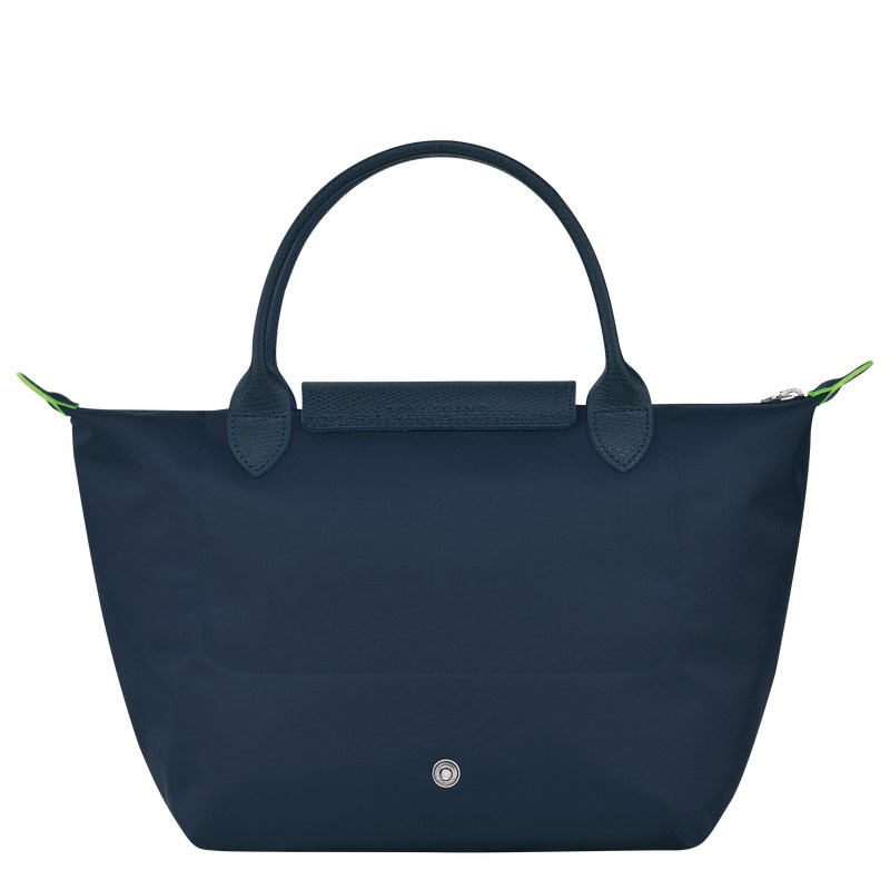 Longchamp Le Pliage Green S Handbag Navy | 0268LGPSX