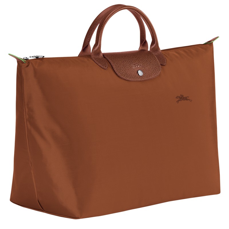 Longchamp Le Pliage Green S Travel Bag Cognac | 4312GTDUF