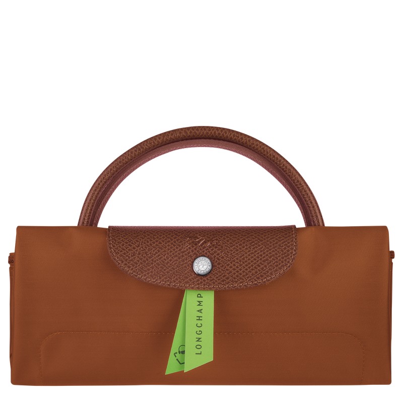 Longchamp Le Pliage Green S Travel Bag Cognac | 4312GTDUF