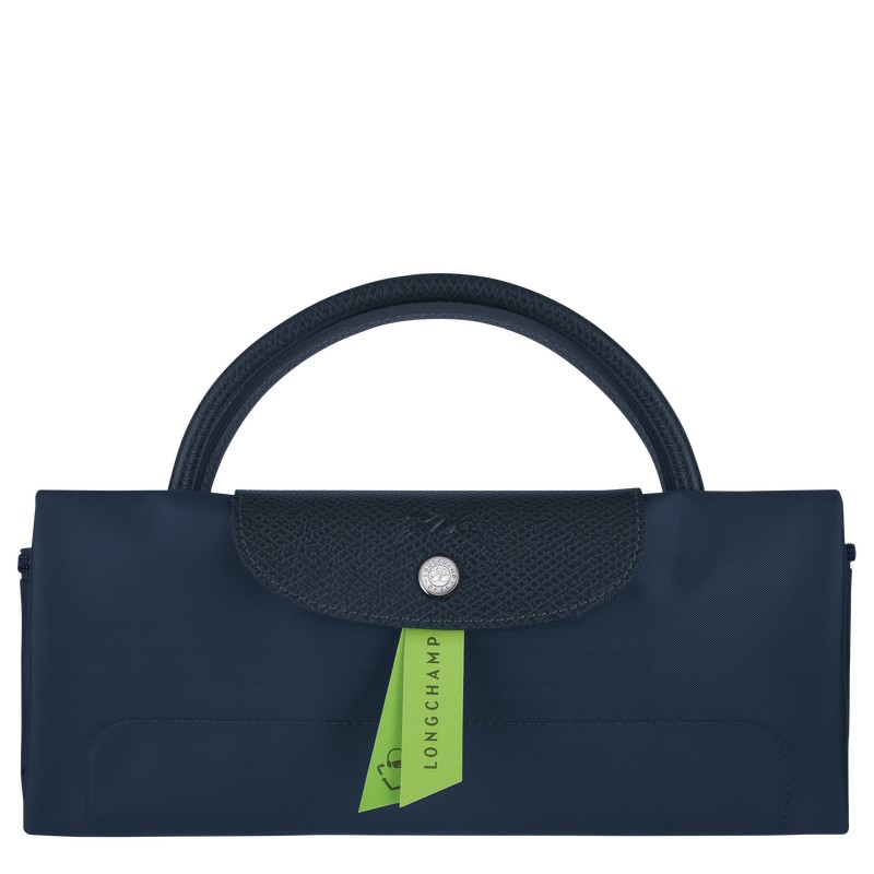 Longchamp Le Pliage Green S Travel Bag Navy | 0476TORVK