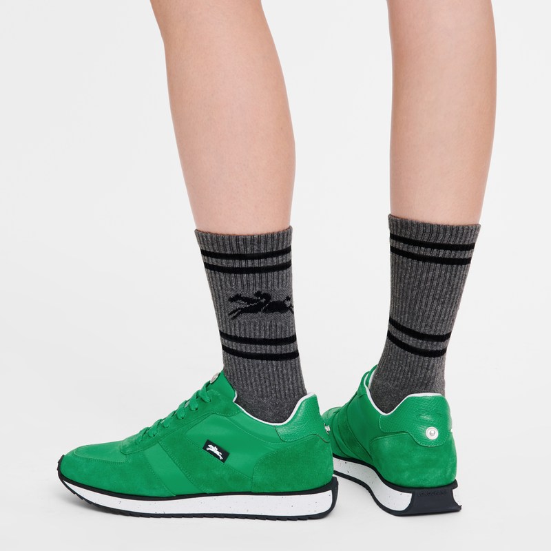 Longchamp Le Pliage Green Sneakers Grün | 7239XODML