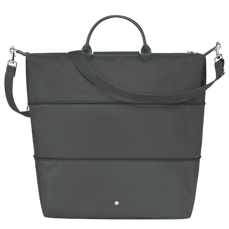 Longchamp Le Pliage Green Travel Bag Expandable Graphite | 0465MRPDN