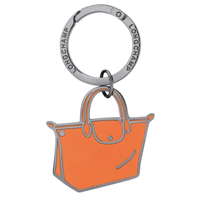 Longchamp Le Pliage Key Rings Orange | 5973MSGHP