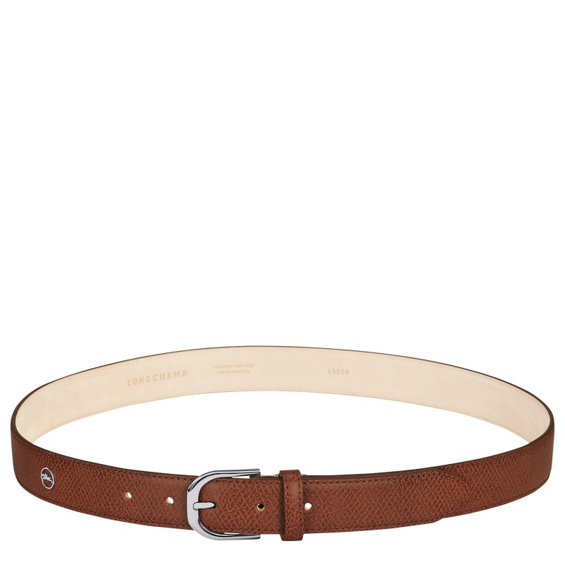 Longchamp Le Pliage Ladies\' Belt Cognac | 1503TPDUL