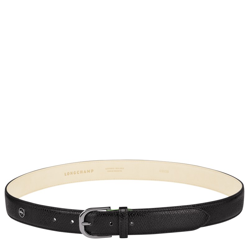 Longchamp Le Pliage Ladies\' Belt Schwarz | 4629HJLBK