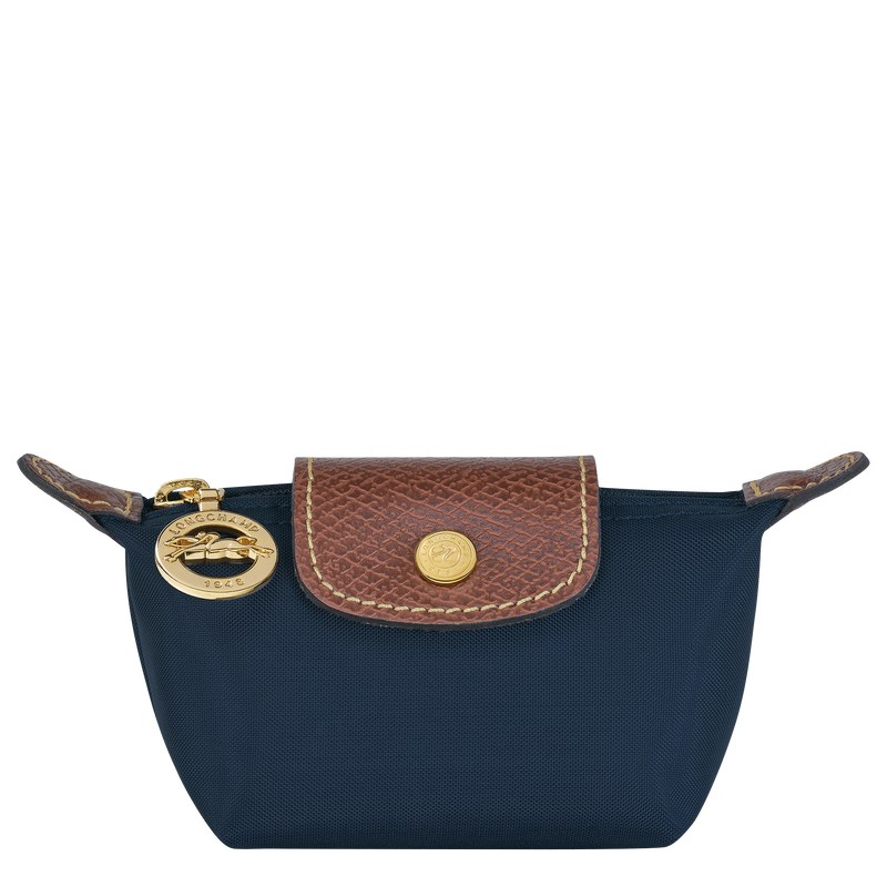 Longchamp Le Pliage Original Coin Purse Navy | 9851ANLSE