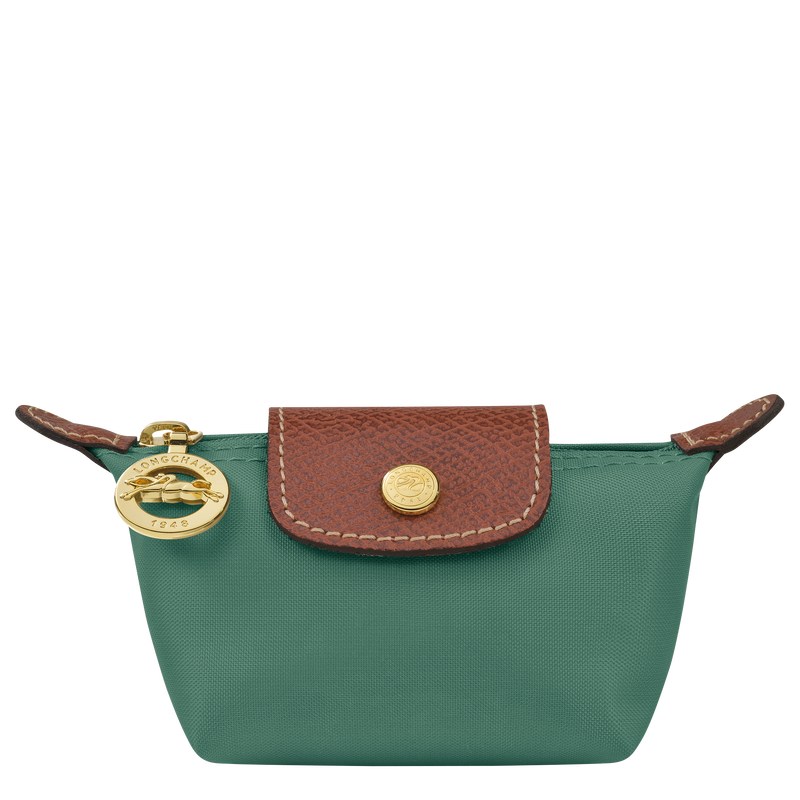 Longchamp Le Pliage Original Coin Purse Sage | 3286GECXY