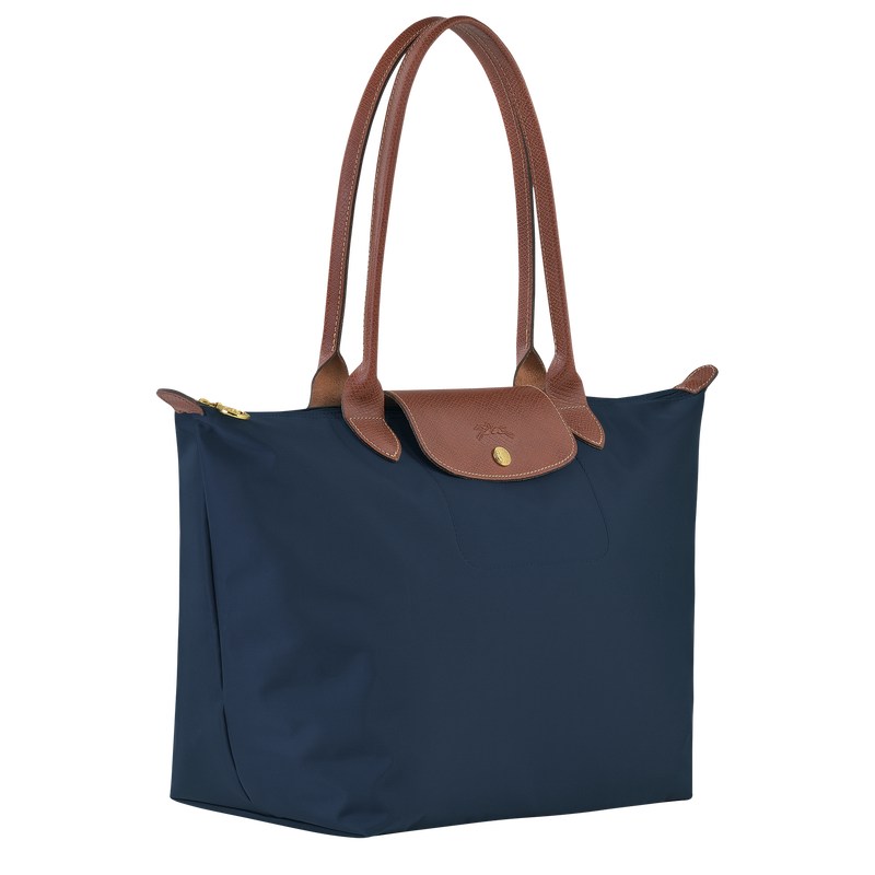 Longchamp Le Pliage Original L Tote Bag Navy | 5931NMKOW