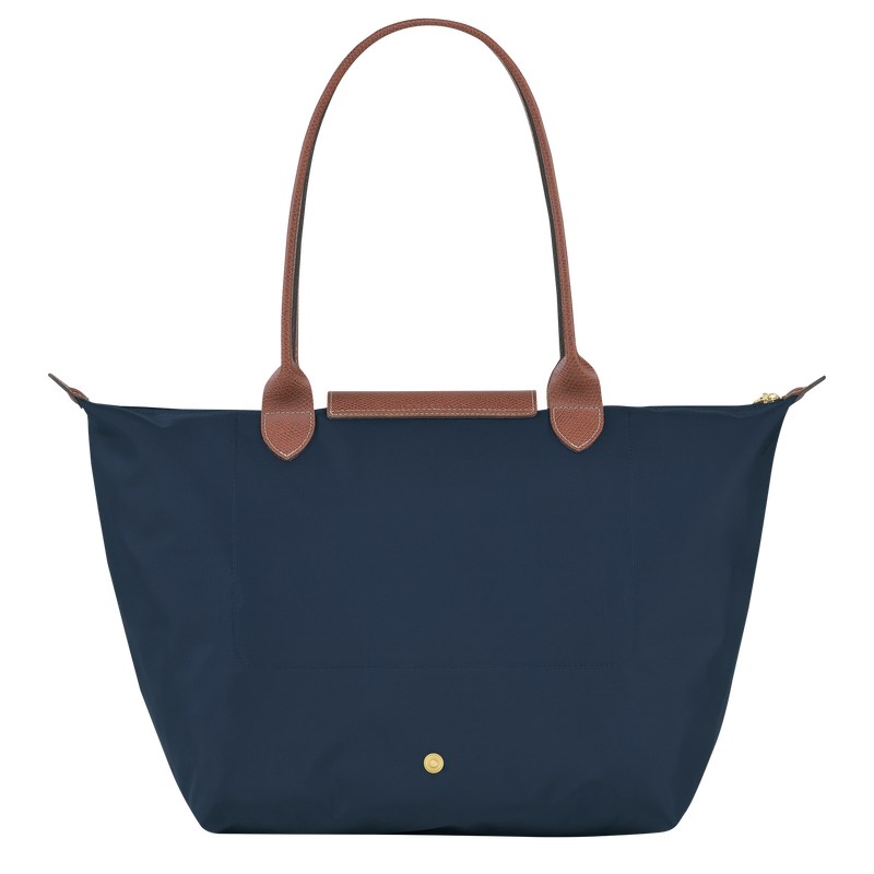 Longchamp Le Pliage Original L Tote Bag Navy | 5931NMKOW