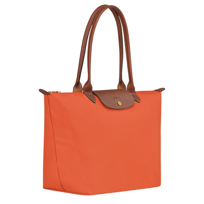 Longchamp Le Pliage Original L Tote Bag Orange | 2843PFVUL