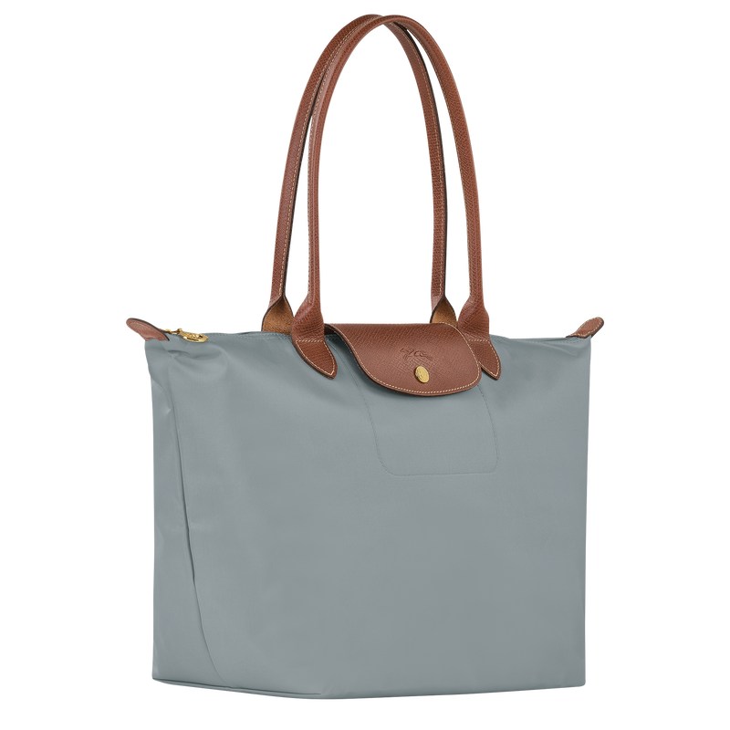 Longchamp Le Pliage Original L Tote Bag Steel | 8904WZOHT