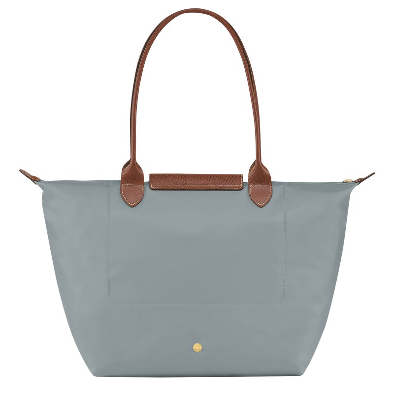 Longchamp Le Pliage Original L Tote Bag Steel | 8904WZOHT