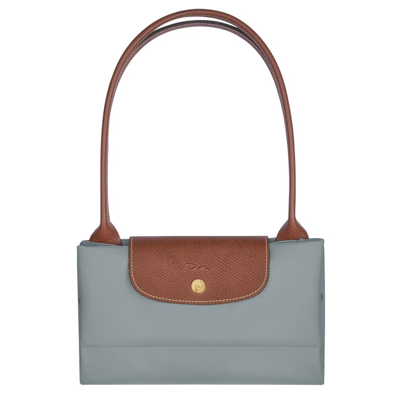 Longchamp Le Pliage Original L Tote Bag Steel | 8904WZOHT