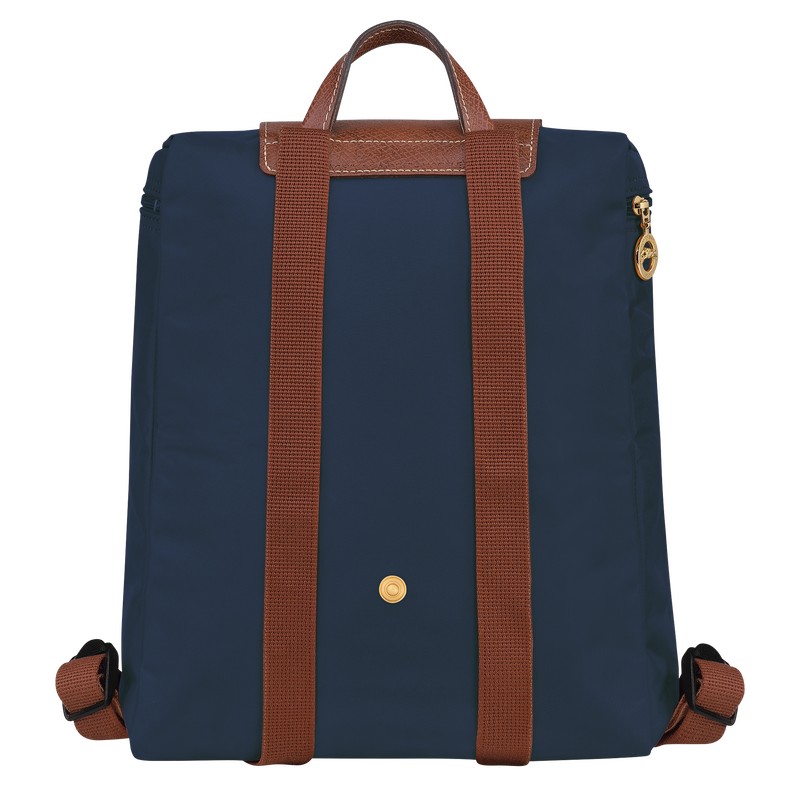 Longchamp Le Pliage Original M Backpack Navy | 4098QKXOB