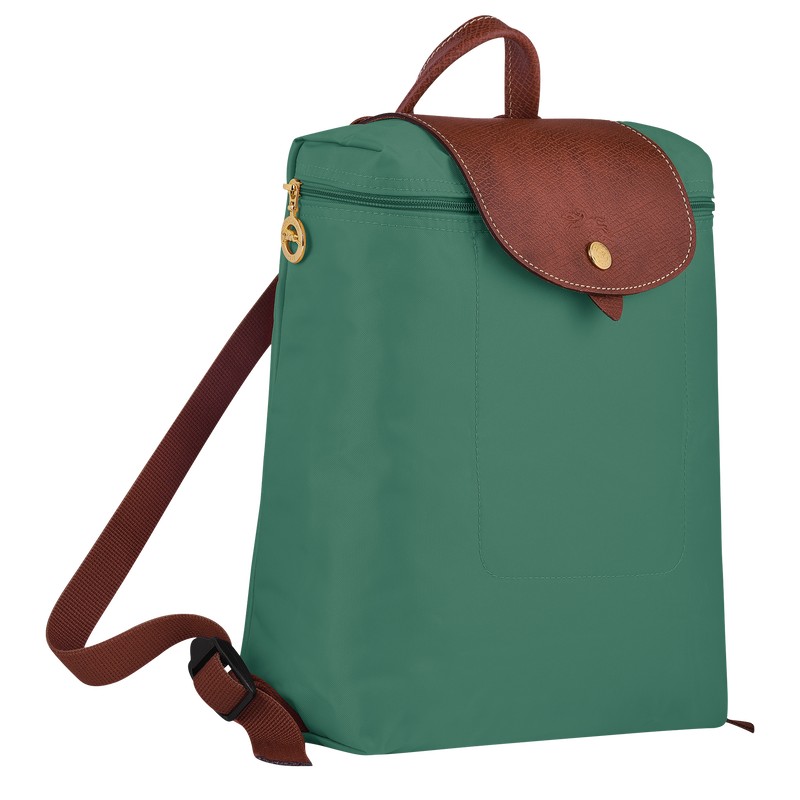 Longchamp Le Pliage Original M Backpack Sage | 2397JCFGI