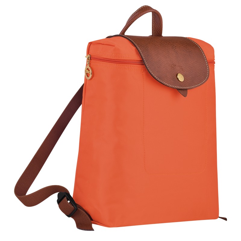 Longchamp Le Pliage Original M Backpack Orange | 9035SMILP