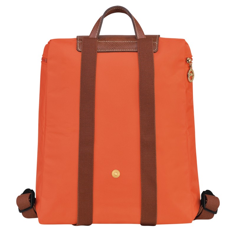 Longchamp Le Pliage Original M Backpack Orange | 9035SMILP