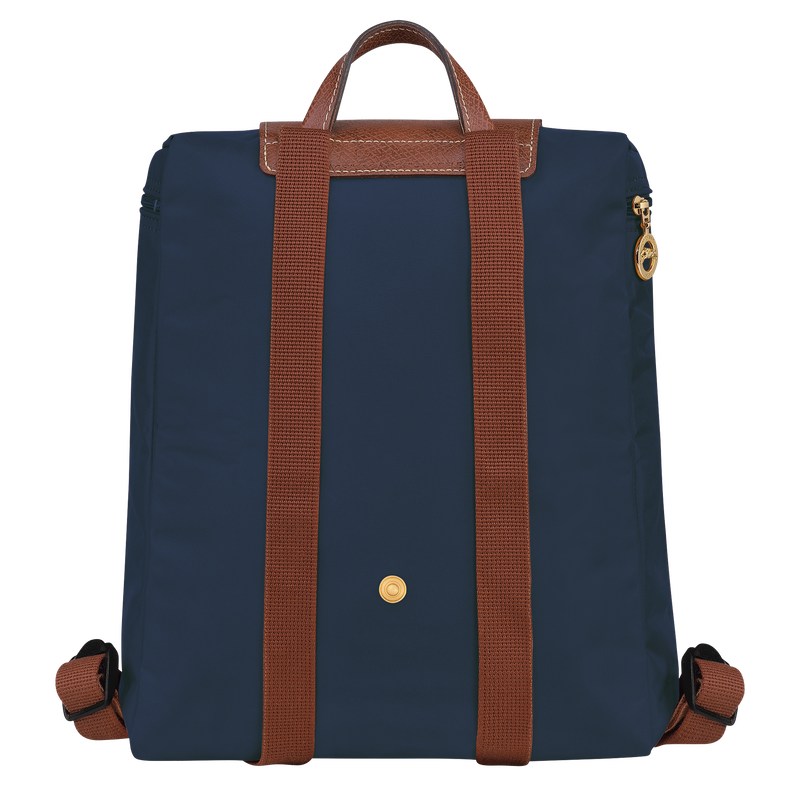 Longchamp Le Pliage Original M Backpack Navy | 4307ZOKMP