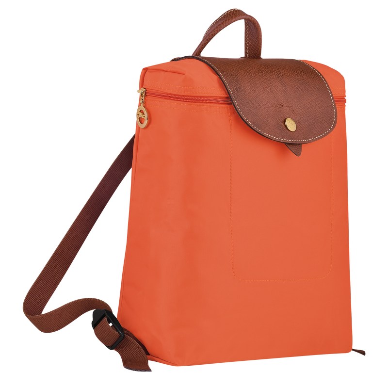 Longchamp Le Pliage Original M Backpack Orange | 5973DMJGY