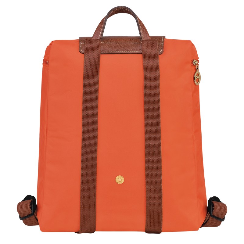 Longchamp Le Pliage Original M Backpack Orange | 5973DMJGY