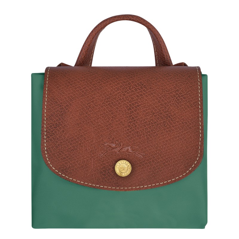 Longchamp Le Pliage Original M Backpack Sage | 1852PZFNH