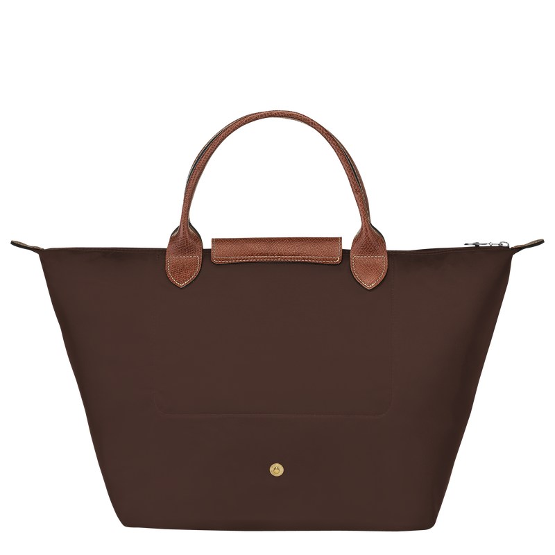 Longchamp Le Pliage Original M Handbag Ebony | 9187JCNOX