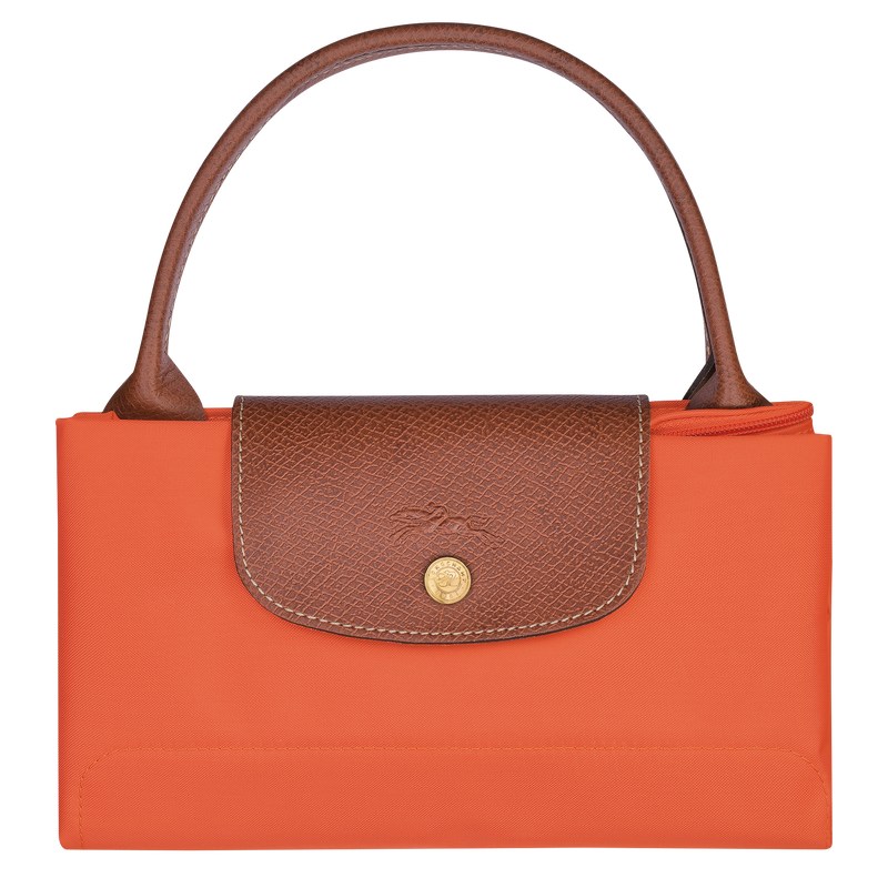 Longchamp Le Pliage Original M Handbag Orange | 8657GCKYT