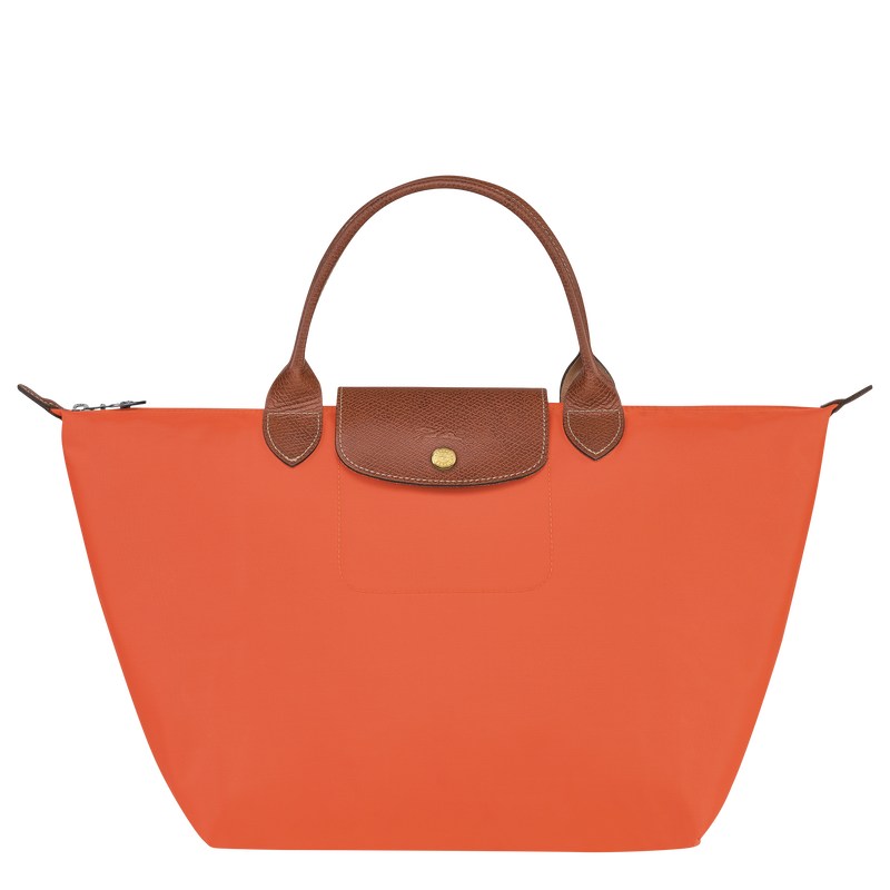 Longchamp Le Pliage Original M Handbag Orange | 8657GCKYT