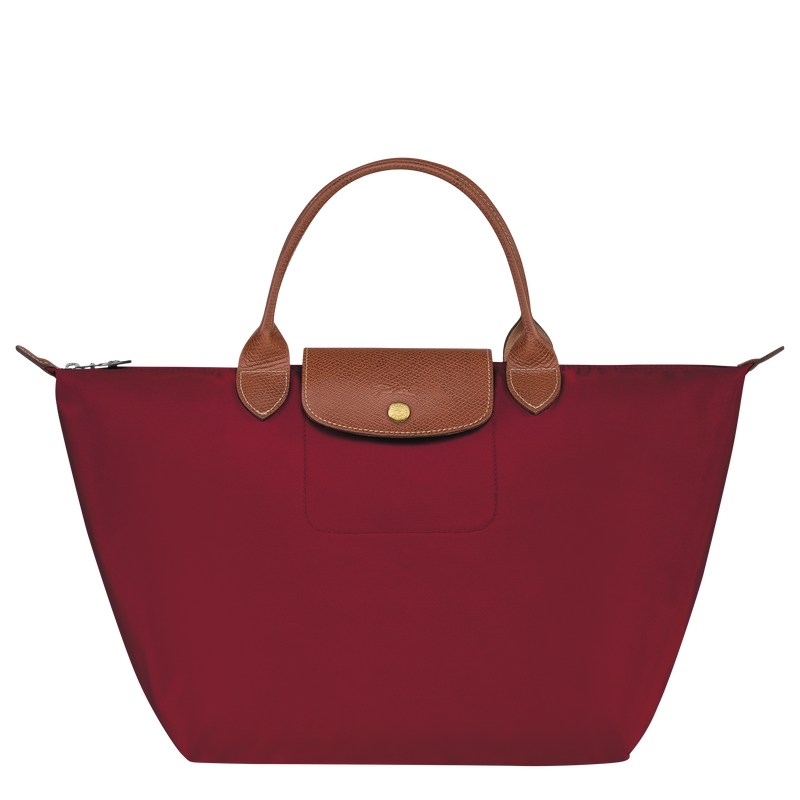 Longchamp Le Pliage Original M Handbag Rot | 6197UKEBM