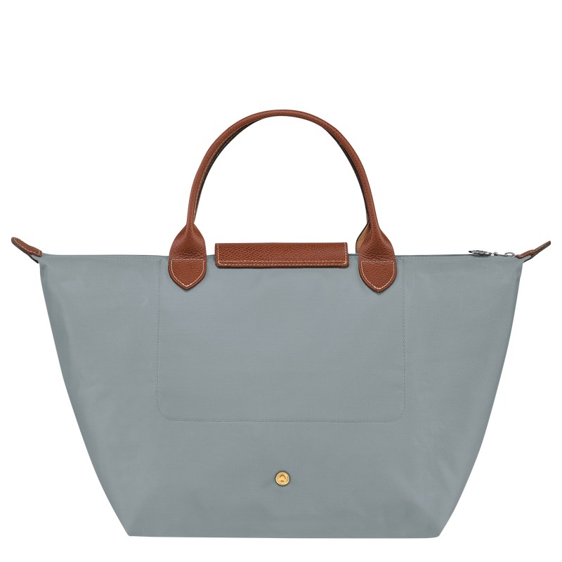 Longchamp Le Pliage Original M Handbag Steel | 5137VRPHO