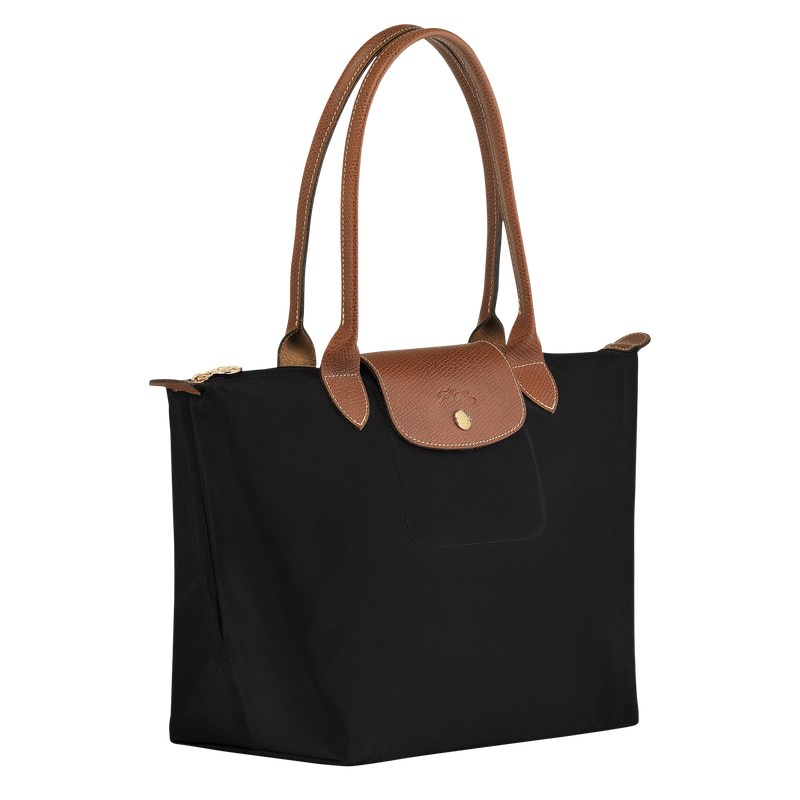 Longchamp Le Pliage Original M Tote Bag Schwarz | 4937MEDZL