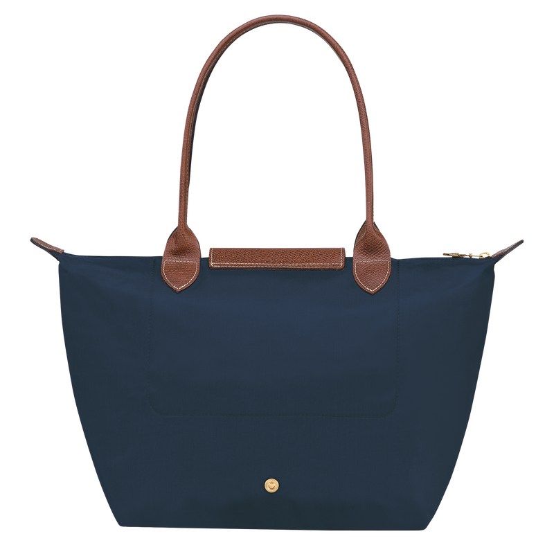 Longchamp Le Pliage Original M Tote Bag Navy | 1936IYZMO