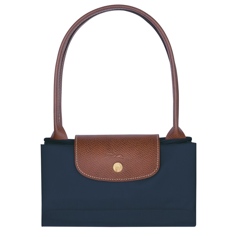 Longchamp Le Pliage Original M Tote Bag Navy | 1936IYZMO