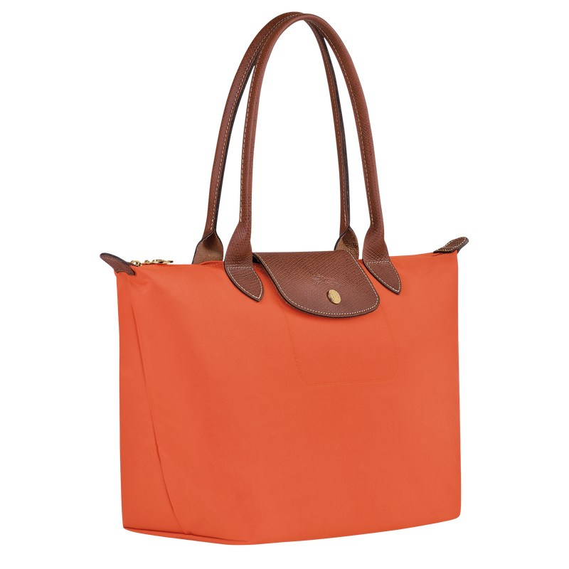 Longchamp Le Pliage Original M Tote Bag Orange | 1769KSUIO