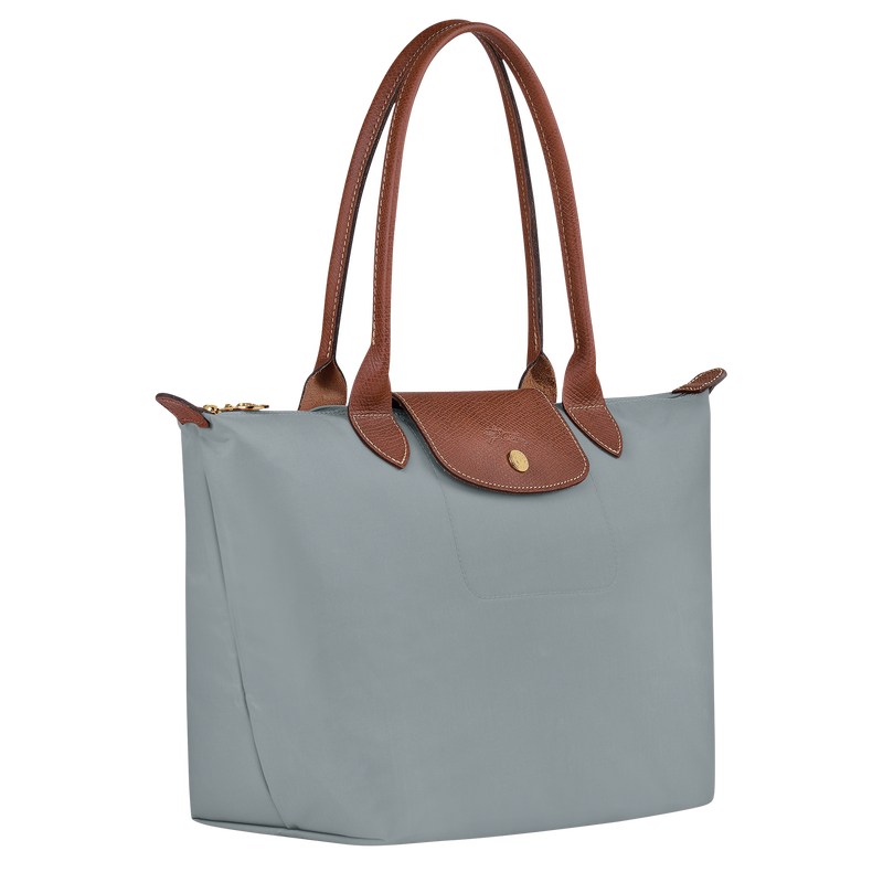 Longchamp Le Pliage Original M Tote Bag Steel | 8254ZKXVL